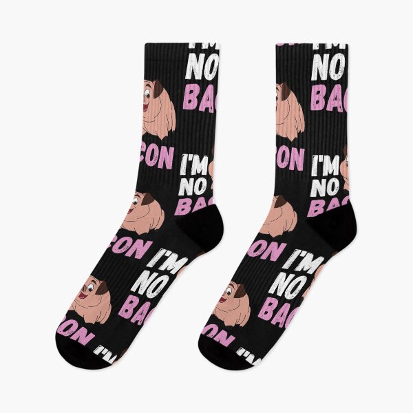 Item preview, Im no bacon funny bacon quote designed and sold by OneTimeEngineer.