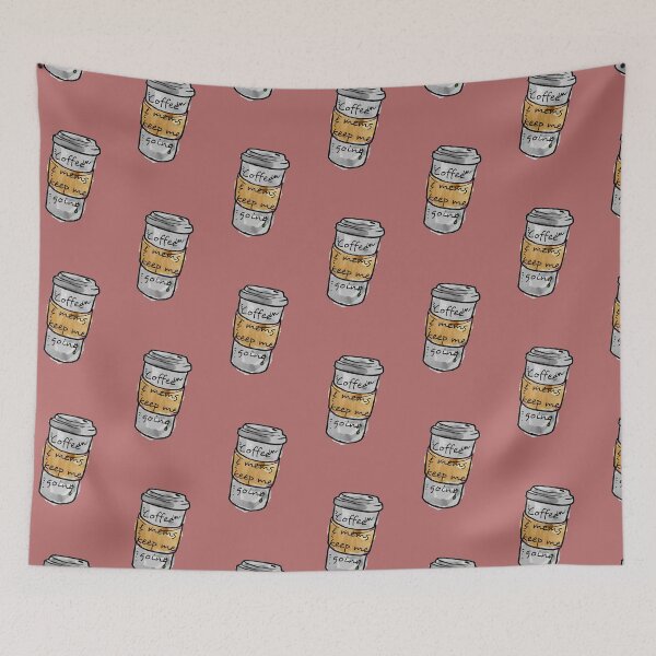 Item preview, Coffee & mems keep me going designed and sold by MisoraA.