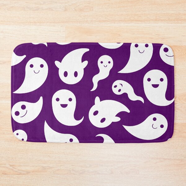 Item preview, Spooky Cartoon Ghost Halloween Pattern designed and sold by MillerDesigns.