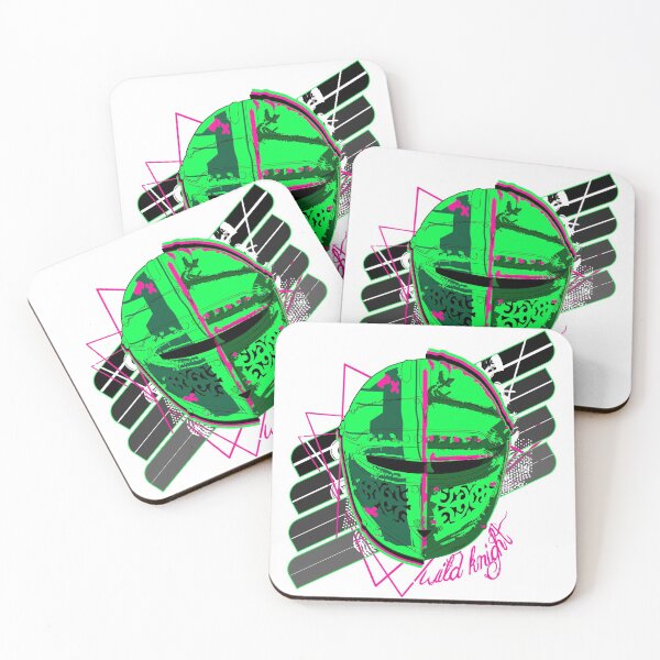 Item preview, Wild Knight - Neon Green and Pink designed and sold by GenericPirate.