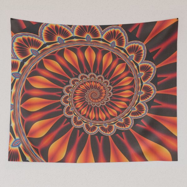 Item preview, Tangerine Spiral designed and sold by ArtsyPrincess.