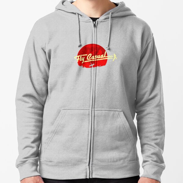 Fly Casual Zipped Hoodie