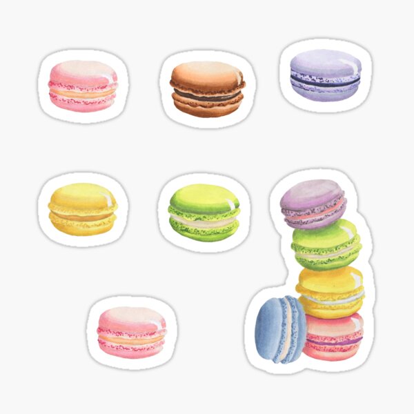 Item preview, Set of Macarons Pack designed and sold by MugsMe.