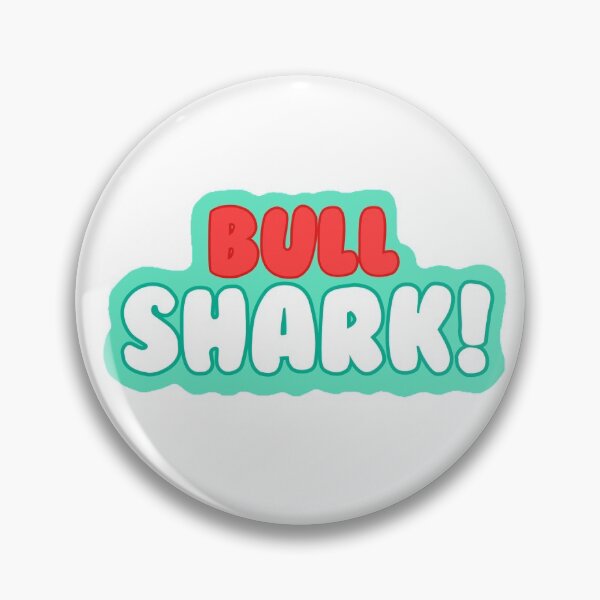 Item preview, Aquamarine Quote "Bull Shark!" designed and sold by emmabarclay.