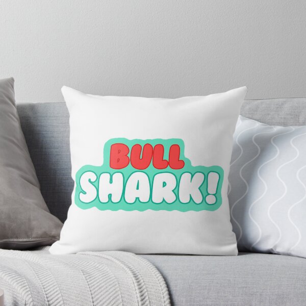 Item preview, Aquamarine Quote "Bull Shark!" designed and sold by emmabarclay.