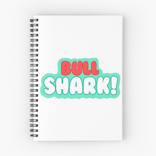Item preview, Aquamarine Quote "Bull Shark!" designed and sold by emmabarclay.