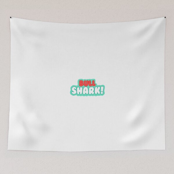 Item preview, Aquamarine Quote "Bull Shark!" designed and sold by emmabarclay.