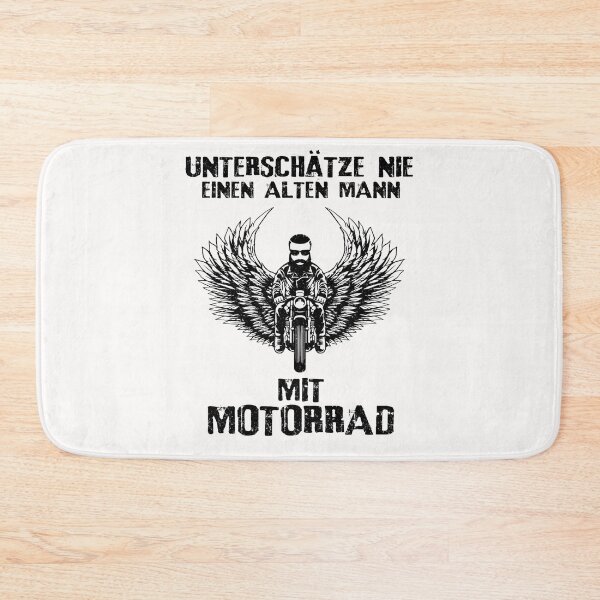 Item preview, Old man with motorcycle gift idea biker cool guy designed and sold by tarek25.
