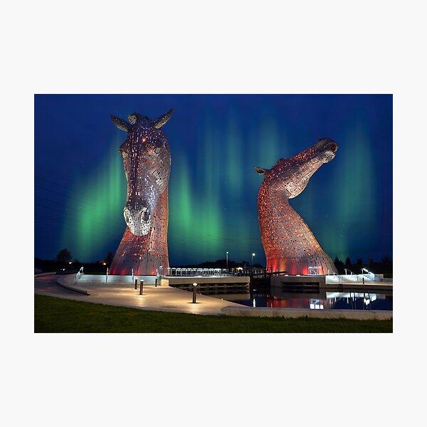 The Kelpies Composite Photographic Print