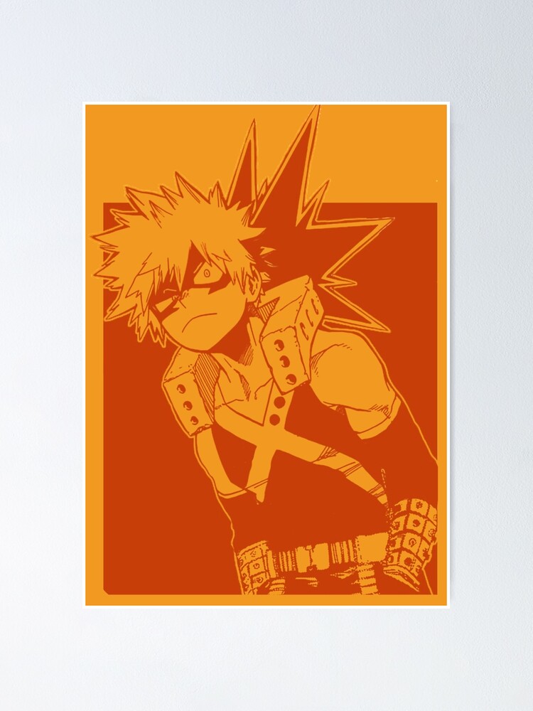 "BAKUGO MHA ANIME" Poster for Sale by Anime-Rap-Love | Redbubble