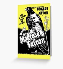 The Maltese Falcon Greeting Card