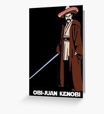 Obi-Juan Kenobi Grußkarte