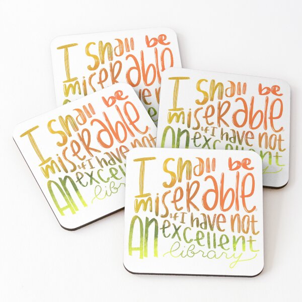 Item preview, Jane Austen quotes designed and sold by murphy3art.