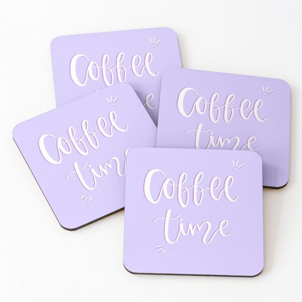 Item preview, Coffee Time - Purple designed and sold by chloedixonnn.