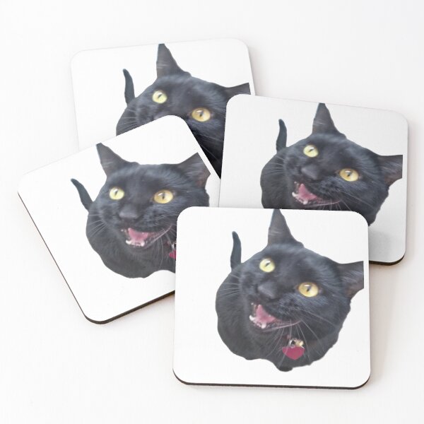 Item preview, Black Cat Scream designed and sold by Nyxco.