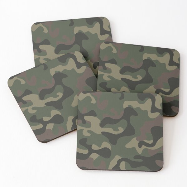 Item preview, Camouflage OD Green Black Brown US Army Jungle Camo designed and sold by Cyberty.