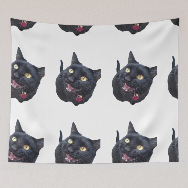 Item preview, Black Cat Scream designed and sold by Nyxco.