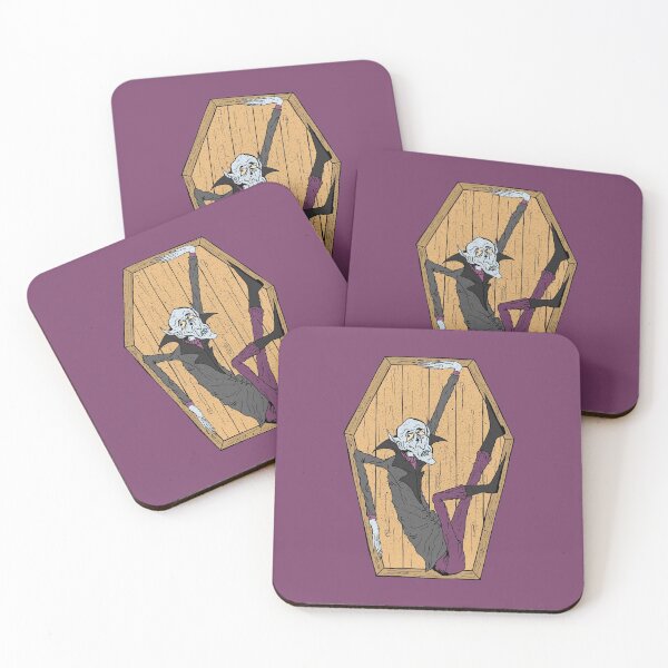 Item preview, Nosferatu the Vampire in Coffin designed and sold by AwfulWaflePress.