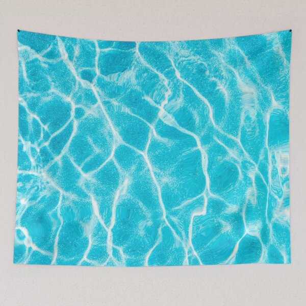Item preview, Clear pool water pattern designed and sold by Kirill Berbetch.