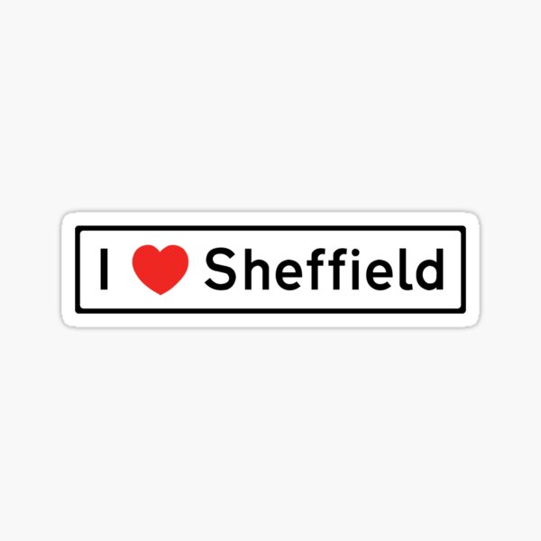 Item preview, I Love Sheffield! designed and sold by DoodleDashCollective.