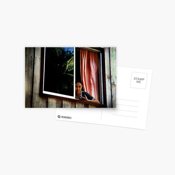 Bornese girl Postcard