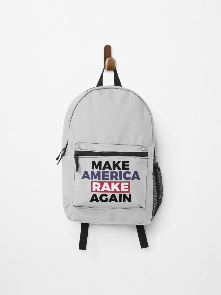 Thumbnail 1 of 3, Backpack, Make America Rake Again designed and sold by KunKhalil.