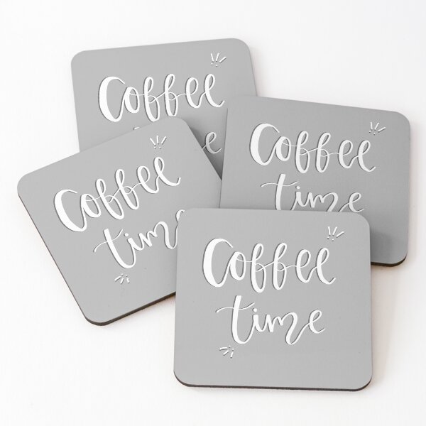 Item preview, Coffee Time - Grey designed and sold by chloedixonnn.
