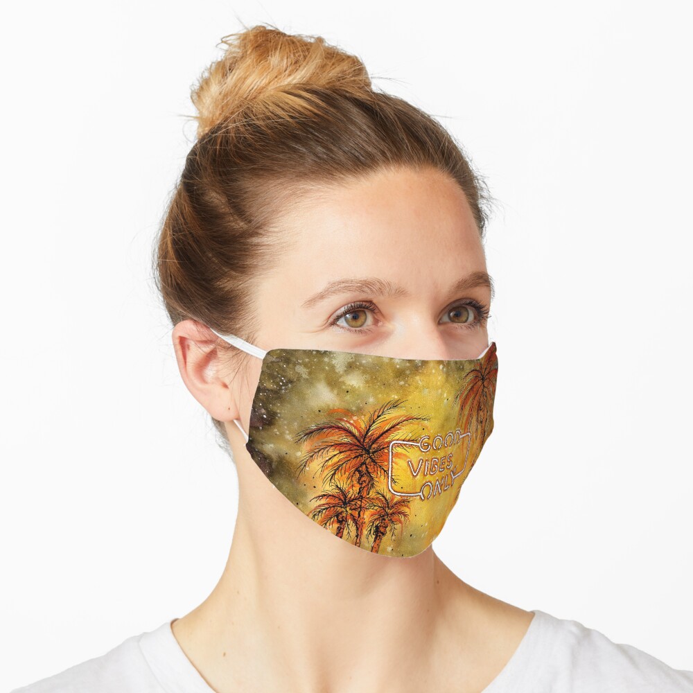 Good Vibes Only Mask