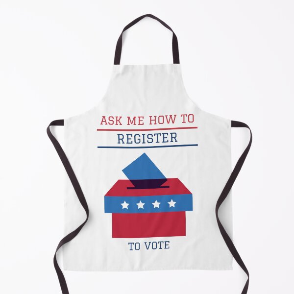 Item preview, Go Vote Us Elections "Ask me how to register to vote" designed and sold by TamGustam.