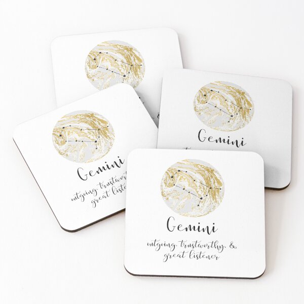 Item preview, Gemini Zodiac Constellation Art designed and sold by TriadArtDesign.