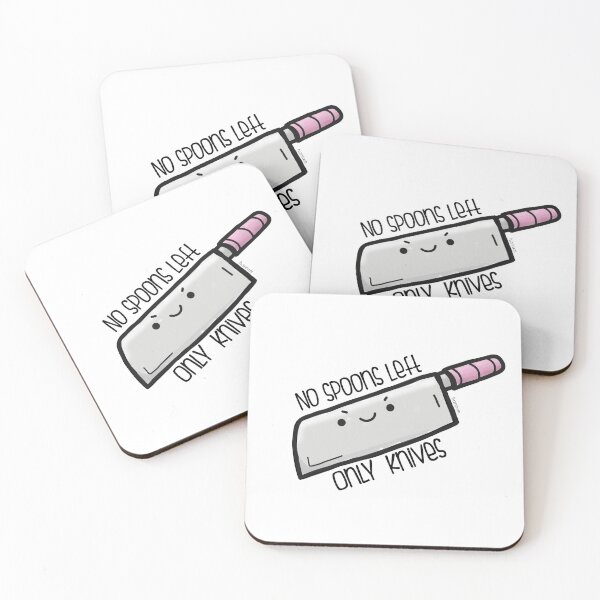 Item preview, No Spoons Left, Only Knives POTS Dysautonomia designed and sold by hannxm.