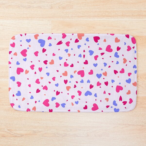 Item preview, Life in pink - Hearts pattern in pink, purple and coral tones designed and sold by designair.