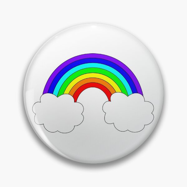 Item preview, rainbow with clouds designed and sold by schmoneyyy.