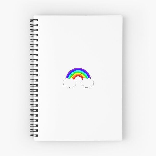 Item preview, rainbow with clouds designed and sold by schmoneyyy.