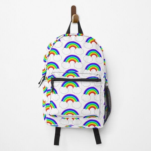 Item preview, rainbow with clouds designed and sold by schmoneyyy.