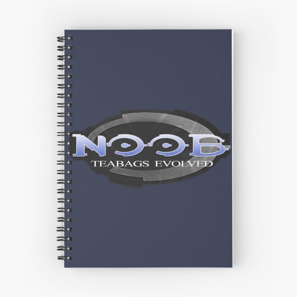 Item preview, NOOB Teabags Evolved Retro Gaming Logo Parody designed and sold by YabYumShop.
