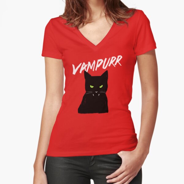 Fitted V-Neck T-Shirt