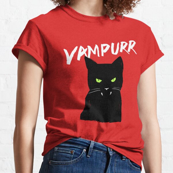 Vampire Cat | Vampurr Halloween Kitty Classic T-Shirt