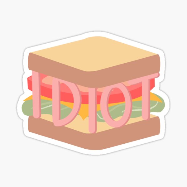 Item preview, Idiot sandwich designed and sold by mobrew22.