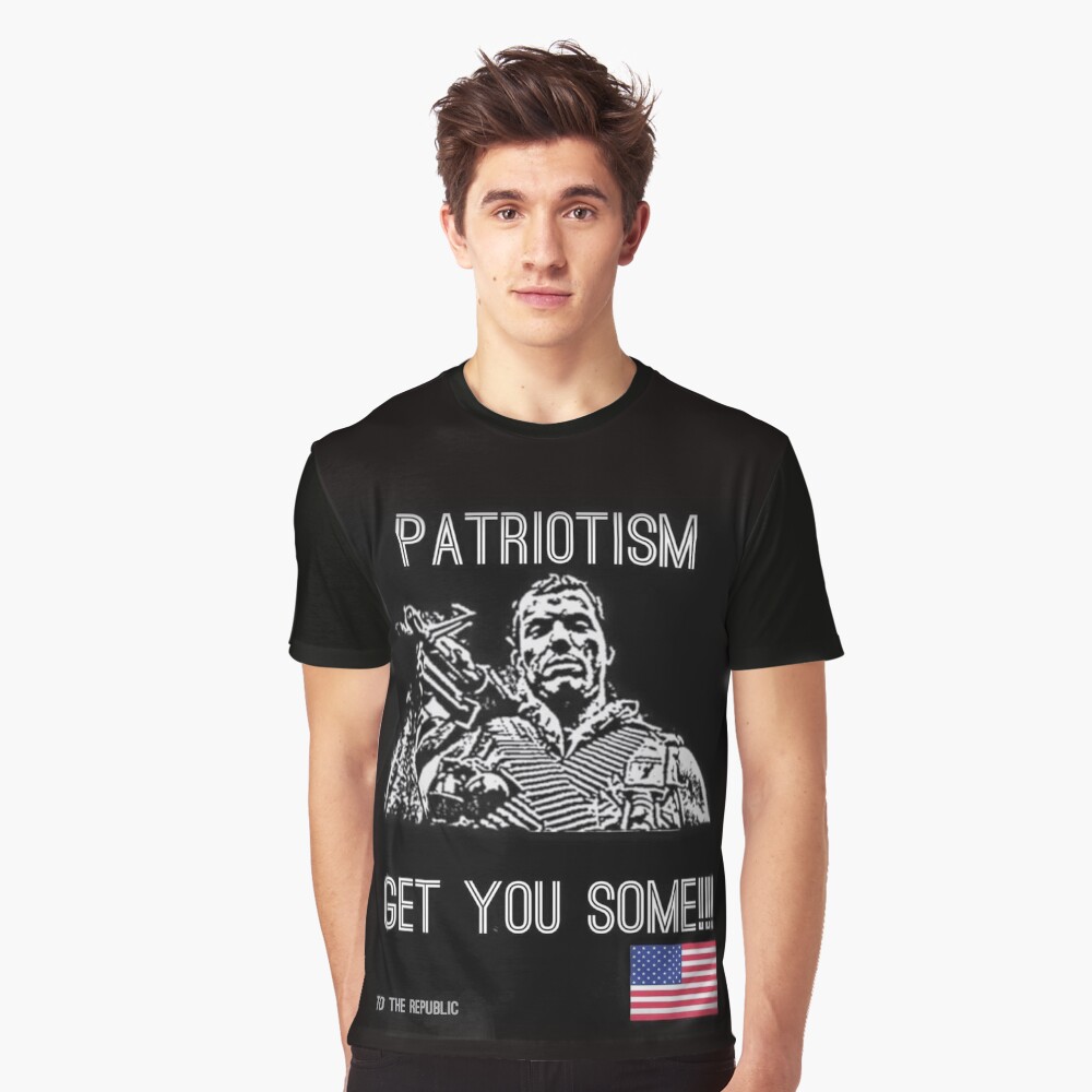Patriotism Graphic T-Shirt