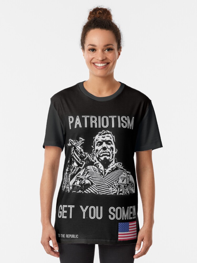 Alternate view of Patriotism Graphic T-Shirt