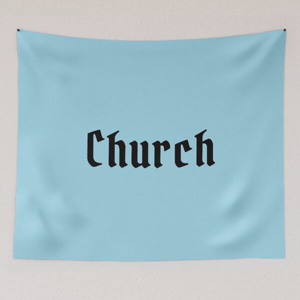 Item preview, Church (Black) designed and sold by OneCherubim.