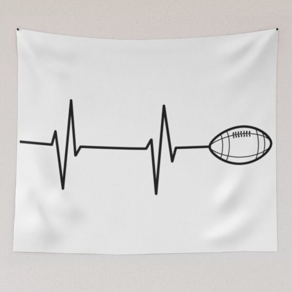 Item preview, Football Fan Heartbeat  designed and sold by boyscoutbooks.
