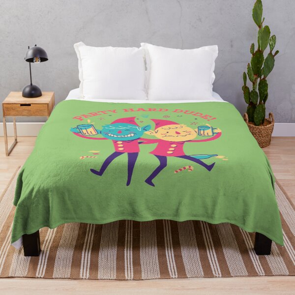 Item preview, Christmas Drunk Elf/ Elves- Party Hard Dude! designed and sold by EvaWolf.