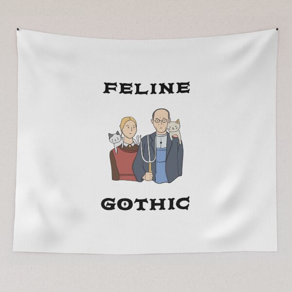 Item preview, Feline Gothic designed and sold by up4tee.