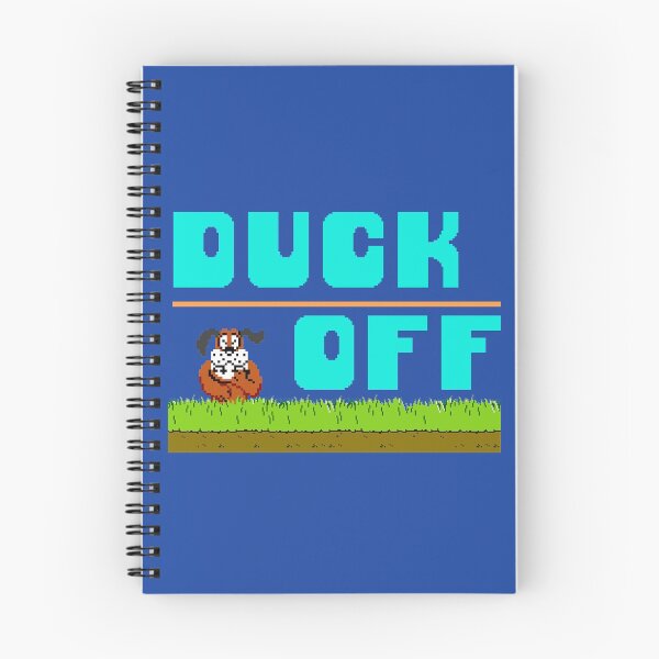 Item preview, Duck Off Retro Gaming Logo Parody designed and sold by YabYumShop.