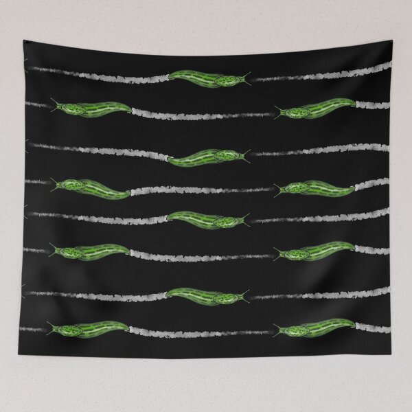 Item preview, Limax Slug Horizontal Pattern Green designed and sold by UroliteArt.