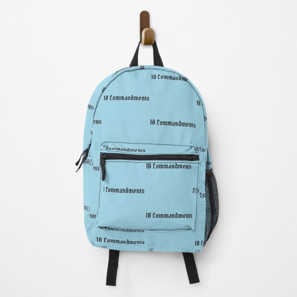 Item preview, 10 Commandments (Black) designed and sold by OneCherubim.