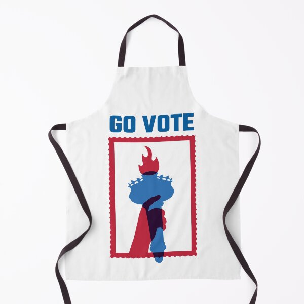 Item preview, Torch Us Elections "Go vote" American Flag Colors designed and sold by TamGustam.