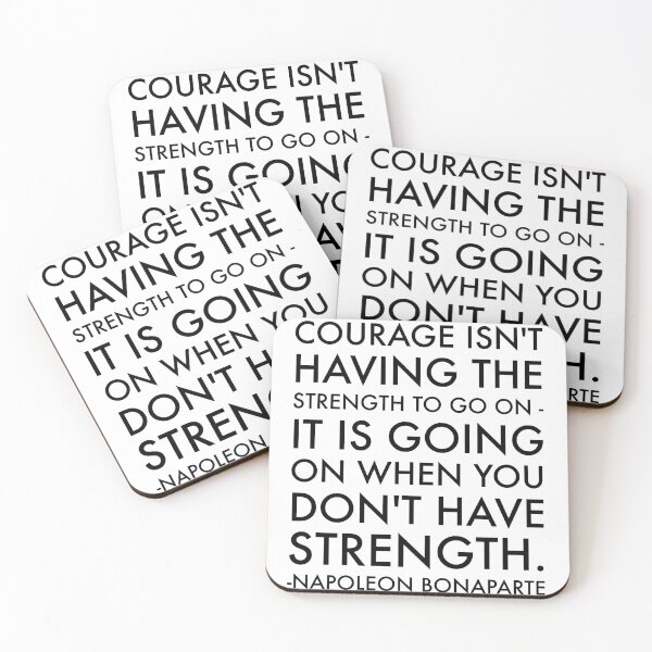 Item preview, Napoleon Bonaparte Quote designed and sold by EvolutionWisdom.